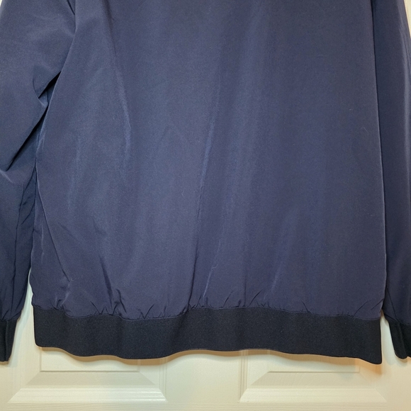 Footjoy FJ Womens Insulated Bomber Jacket Full Zip Golf Navy Blue M - Picture 9 of 12